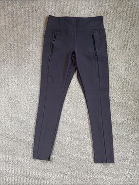 Athleta Chocolate Brown Performance Leggings